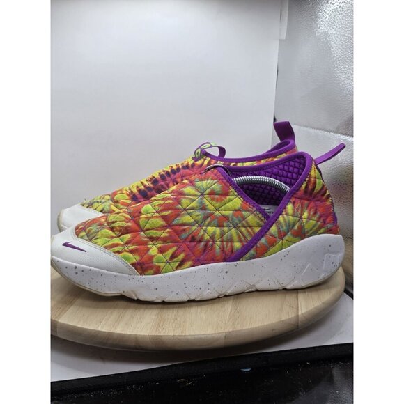 Nike ACG Moc 3.0 Tie Dye Green Strike Purple Mens Sz 13 Moccasin CW2463-300 - Picture 1 of 9